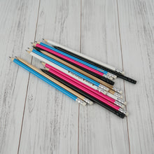 Load image into Gallery viewer, Personalized Wooden HD Pencils, Custom Engraved Pencils for School, Office Gifts, Event Favors, Teacher Appreciation Gift