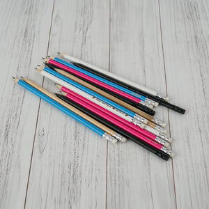 Personalized Wooden HD Pencils, Custom Engraved Pencils for School, Office Gifts, Event Favors, Teacher Appreciation Gift