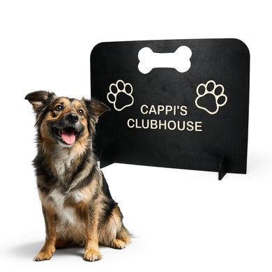 Wooden Dog Stopper, Pet Barrier for Dog Room Stopper, Home Décor for Pet Lovers, Gift for Dog Owners