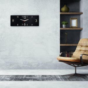 Wooden Wall Clock Black (2 Sizes)