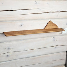 Load image into Gallery viewer, Wooden Shelf with Mountain Design, Functional Storage and Unique Decoration for Modern and Rustic Spaces