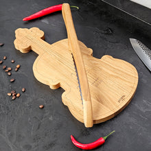 Load image into Gallery viewer, Personalized Sourdough Knife with Oak Handle, Handmade Bread Knife for Bakers, Perfect Kitchen Gift