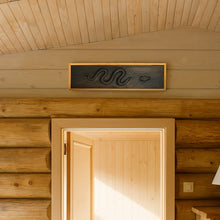 Load image into Gallery viewer, 3D Wooden Snake Wall Art, Oak Serpent Relief Sculpture with Detailed Carving for Home Decor, Gift Ideas, and Wall Displays