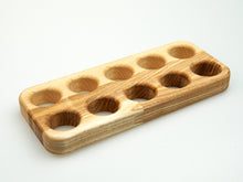 Load image into Gallery viewer, Wooden Quail Egg Holder (2 sizes, 3 colors)