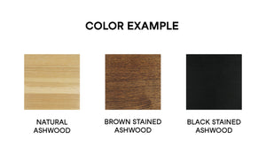 Hard Natural Ashwood Block Cutting Board (3 sizes, 3 colors )