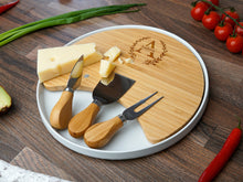 Load image into Gallery viewer, Cheese Board Tray With Tools ( Personalization)