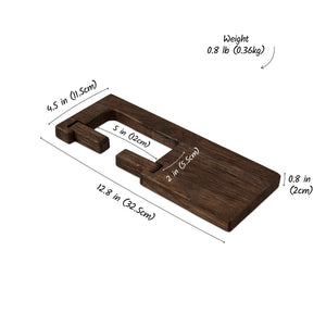 Modern Minimalist Wall-Mounted Toilet Paper Holder for Small and Contemporary Bathrooms