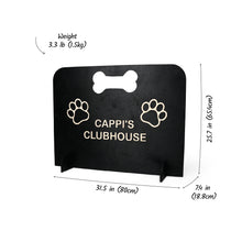 Load image into Gallery viewer, Wooden Dog Stopper, Pet Barrier for Dog Room Stopper, Home Décor for Pet Lovers, Gift for Dog Owners