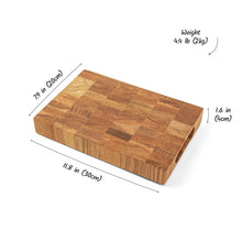 Load image into Gallery viewer, Handcrafted Oak Cutting Board for Kitchen, Charcuterie Serving Board for Parties, Rustic Gift for Food Lovers