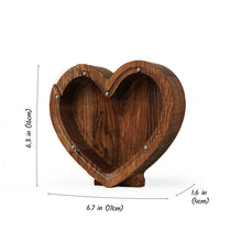 Load image into Gallery viewer, Heart Shaped Piggy Bank, Gift for newlyweds