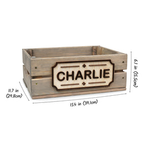 Personalized storage box for Dog's Toy