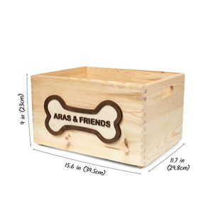 Dog Toy Storage Box, Gift for Dog Lovers