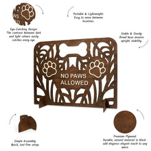 Load image into Gallery viewer, Custom Wood Dog Stopper, Freestanding Divider for Home Spaces