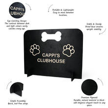 Load image into Gallery viewer, Wooden Dog Stopper, Pet Barrier for Dog Room Stopper, Home Décor for Pet Lovers, Gift for Dog Owners