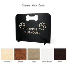 Load image into Gallery viewer, Wooden Dog Stopper, Pet Barrier for Dog Room Stopper, Home Décor for Pet Lovers, Gift for Dog Owners