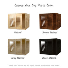 Load image into Gallery viewer, Personalized wooden dog house