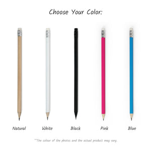 Personalized Wooden HD Pencils, Custom Engraved Pencils for School, Office Gifts, Event Favors, Teacher Appreciation Gift