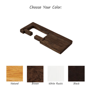 Modern Minimalist Wall-Mounted Toilet Paper Holder for Small and Contemporary Bathrooms