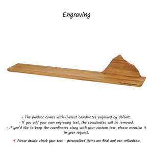 Wooden Shelf with Mountain Design, Functional Storage and Unique Decoration for Modern and Rustic Spaces