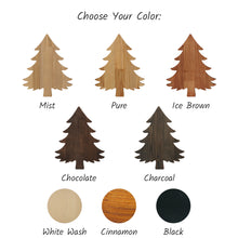 Load image into Gallery viewer, Personalized Christmas Tree Cutting Board, Ashwood Kitchen Board for Cheese, Charcuterie &amp; Holiday Gifts