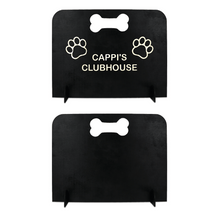 Load image into Gallery viewer, Wooden Dog Stopper, Pet Barrier for Dog Room Stopper, Home Décor for Pet Lovers, Gift for Dog Owners