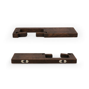 Modern Minimalist Wall-Mounted Toilet Paper Holder for Small and Contemporary Bathrooms