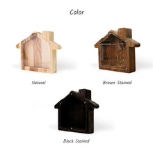 Load image into Gallery viewer, Wooden Piggy Bank, House Shaped Piggy Bank
