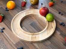 Load image into Gallery viewer, Natural Wood Fruit Bowl Kitchen Decor