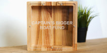 Load image into Gallery viewer, Wooden Piggy Bank Square (M, Engraving)