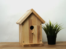 Load image into Gallery viewer, Wooden bird house &quot;Standard&quot; (Personalization)