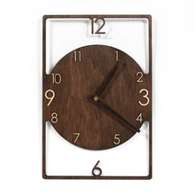 Load image into Gallery viewer, Unique Wall Clock, Wooden Wall Clock