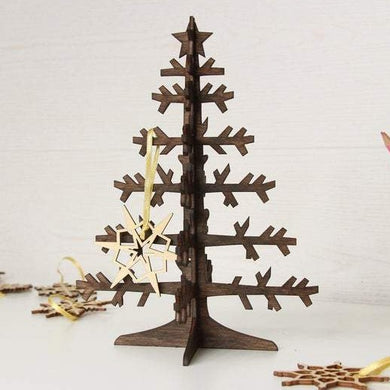 Wooden Christmas tree - Christmas tree decoration