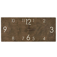 Load image into Gallery viewer, Big Wall Clock, Wood Rectangular Wall Clock