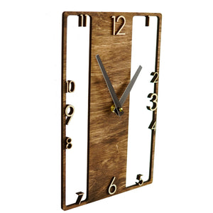 Wall Clock , Unique Wood Wall Clock
