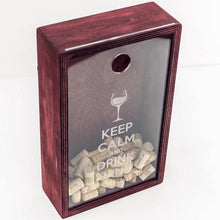 Load image into Gallery viewer, Wine cork holder - wine cork box (Personalization)