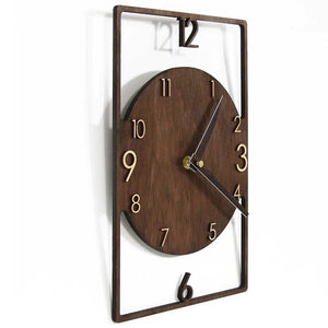 Unique Wall Clock, Wooden Wall Clock