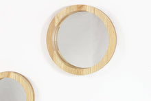 Load image into Gallery viewer, Mirror set - wooden wall mirror set 3 pieces