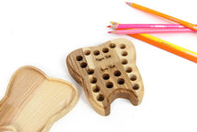 Load image into Gallery viewer, Tooth Box - Wooden Baby Tooth Box For Kids