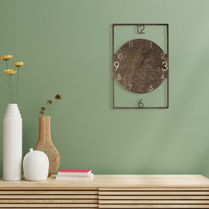 Big Unique Wall Clock, Wooden Wall Clock