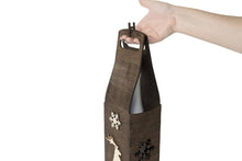 Load image into Gallery viewer, Wine bottle holder - wood wine bottle box