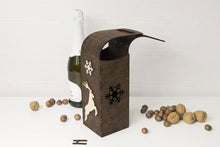 Load image into Gallery viewer, Wine bottle holder - wood wine bottle box