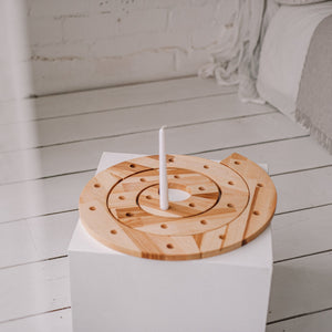 Candle holder - wooden candle stand