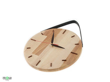Load image into Gallery viewer, Wooden Clock - Wood Designer Clock