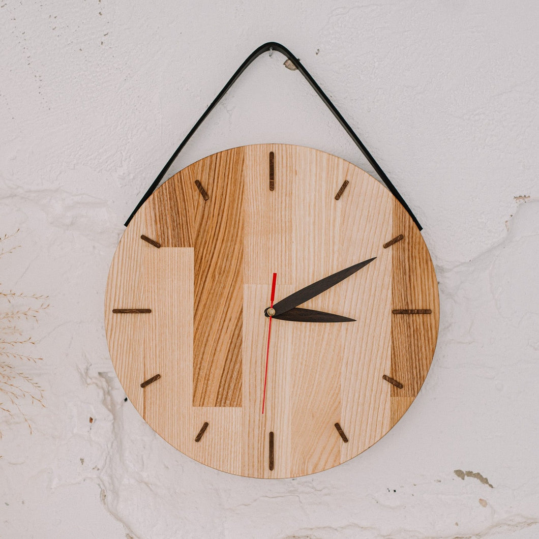 Wooden Clock - Wood Designer Clock