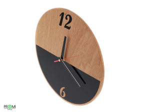 Wall Clock - Wood And Acrylic Glass Wall Clock