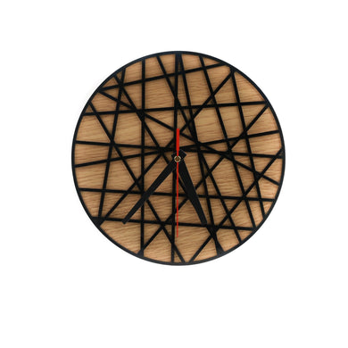 Wall clock - Wood And Acrylic Glass Wall Clock