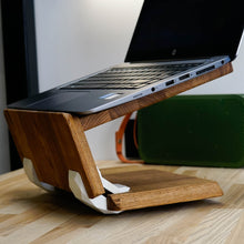 Load image into Gallery viewer, Tablet Stand - Wooden Tablet Stand