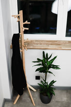 Load image into Gallery viewer, Standing Hanger - Standing Wood Clothes Hanger
