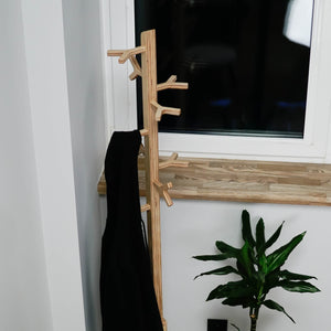 Standing Hanger - Standing Wood Clothes Hanger