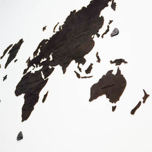 Load image into Gallery viewer, Wooden World Map - Wooden Black Wall